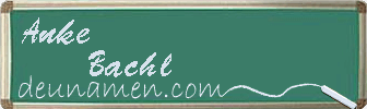 Anke Bachl Visitenkarte